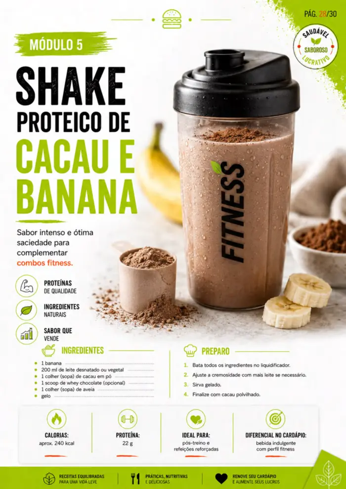 Bebidas e detox fitness
